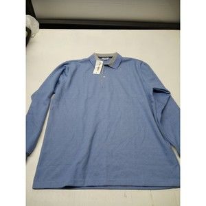 nwt ladies Tworoy Perpitty fleece long sleeve shirt blue and grey size 2xl